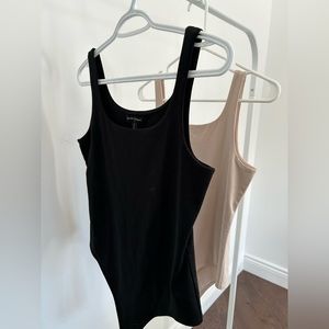 Banana Republic Beige & Black Bodysuits - Never worn!